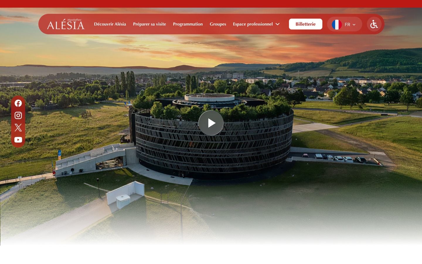Site web — MuséoParc Alésia