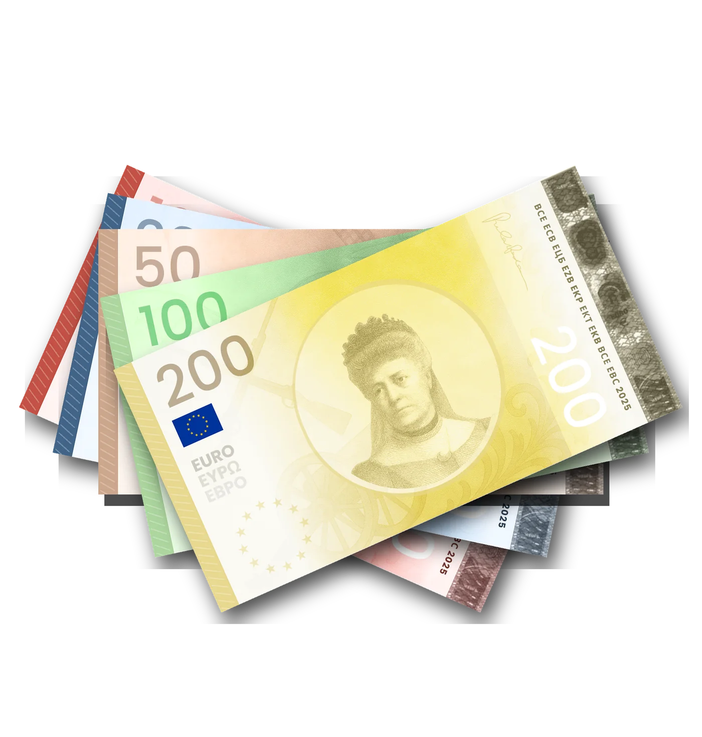 BCE, Billets Euro